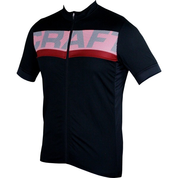 REEL JERSEY Radtrikot kurzarm schwarz/rot REEL JERSEY Radtrikot kurzarm schwarz/rot