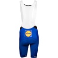 Deceuninck-Quick-Step 2019 Racing Trägerhose (PRR) Radsport-Profi-Team