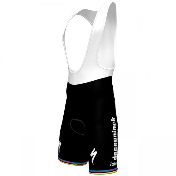 Deceuninck-Quick-Step 2021 Straßenrad Weltmeister Trägerhose-Radsport-Profi-Team Deceuninck-Quick-Step 2021 Straßenrad Weltmeister Trägerhose-Radsport-Profi-Team