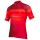 Virtual Texture Radtrikot kurzarm rot