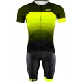 ASCENT Radsport-Set (Radtrikot langer RV+Trägerhose) grün/gelb/schwarz ASCENT Radsport-Set (Radtrikot langer RV+Trägerhose) grün/gelb/schwarz