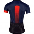 ASCENT Aero Radtrikot kurzarm blau/rot