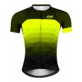 ASCENT Radsport-Set (Radtrikot langer RV+Trägerhose) grün/gelb/schwarz ASCENT Radsport-Set (Radtrikot langer RV+Trägerhose) grün/gelb/schwarz