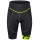 B30 Radhose kurz schwarz/neongelb