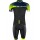DASH Radsport-Set (Radtrikot+Trägerhose) schwarz/neongelb
