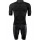 FASHION Radsport-Set (Radtrikot langer RV+Trägerhose) schwarz