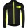 FROST Softshell Fahrradjacke schwarz/neongelb