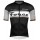 RETRO Radtrikot kurzarm schwarz