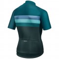 RIVAL Radsport-Set (Kurzarmtrikot+Trägerhose) blau-grün/schwarz RIVAL Radsport-Set (Kurzarmtrikot+Trägerhose) blau-grün/schwarz
