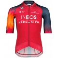 INEOS GRENADIERS 2023 EPIC RACE Radtrikot kurzarm (langer RV)-Radsport-Profi-Team