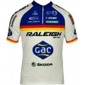 RALEIGH 2012 Radsport-Profi-Team-Kurzarmtrikot mit kurzem Reißverschluss RALEIGH 2012 Radsport-Profi-Team-Kurzarmtrikot mit kurzem Reißverschluss