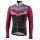 Asfalto Jkt Fahrrad Winterjacke schwarz/rot/grau
