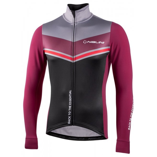 Asfalto Jkt Fahrrad Winterjacke schwarz/rot/grau Asfalto Jkt Fahrrad Winterjacke schwarz/rot/grau