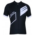 Blade Jersey Radtrikot kurzarm schwarz/weiß