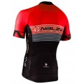 Radsport-Set (Radtrikot BORGO B+Radhose VILLAGGIO B) schwarz/rot Radsport-Set (Radtrikot BORGO B+Radhose VILLAGGIO B) schwarz/rot