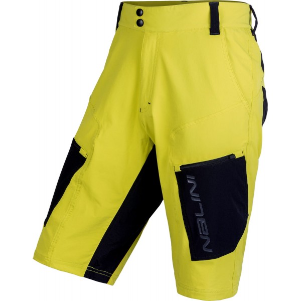 CLICK SHORT Bike Shorts gelb/schwarz CLICK SHORT Bike Shorts gelb/schwarz