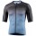 Ergo Fit Jersey Radtrikot kurzarm grau/blau