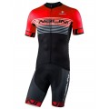Radsport-Set (Radtrikot BORGO B+Radhose VILLAGGIO B) schwarz/rot Radsport-Set (Radtrikot BORGO B+Radhose VILLAGGIO B) schwarz/rot