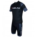 Radsport-Set (Radtrikot RUGBY+Trägerhose FIREBALL) schwarz Radsport-Set (Radtrikot RUGBY+Trägerhose FIREBALL) schwarz