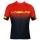 Horizon Jersey Radtrikot kurzarm schwarz/orangerot
