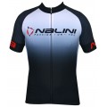 Übergröße Horizon Jersey Radtrikot kurzarm schwarz/weiß
