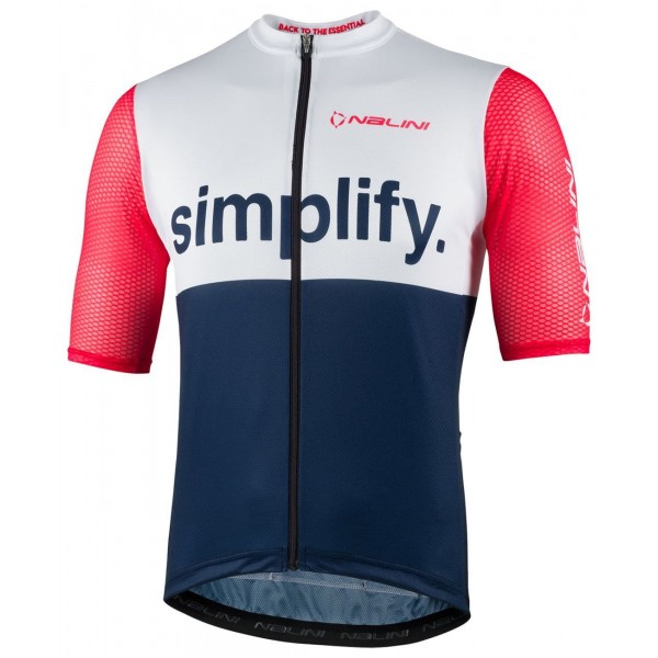 New Classica Radtrikot kurzarm blau/weiß New Classica Radtrikot kurzarm blau/weiß