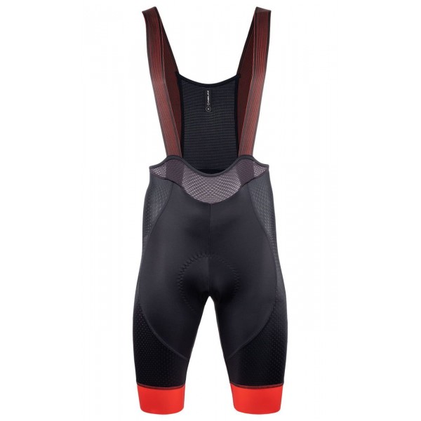 New Color Bib Short Trägerhose kurz schwarz/rot New Color Bib Short Trägerhose kurz schwarz/rot