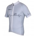 Pulse Jersey Radtrikot kurzarm weiß Pulse Jersey Radtrikot kurzarm weiß