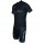 Radsport-Set (Radtrikot Pulse Jersey+Trägerhose Fireball) schwarz