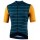 Respect Jersey Radtrikot kurzarm blau
