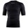 Seamless SS Funktionsunterhemd kurzarm schwarz