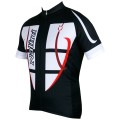 STEEL JERSEY Radtrikot kurzarm schwarz/weiß STEEL JERSEY Radtrikot kurzarm schwarz/weiß