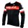 Übergröße TAROLONG Radtrikot langarm schwarz/rot