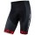 VILLAGGIO B Radhose kurz schwarz/rot