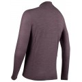 Wool LS Jersey Radtrikot langarm grau melange