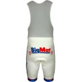 Trägerhose weiß-FRANCAISE DES JEUX (FDJ)-BIG MAT 2012 Radsport-Profi-Team Trägerhose weiß-FRANCAISE DES JEUX (FDJ)-BIG MAT 2012 Radsport-Profi-Team
