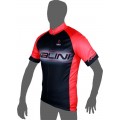 TEAM Lagusello1 Kurzarmtrikot schwarz/rot