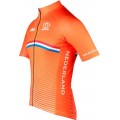 NIEDERLANDE 2022 Radtrikot kurzarm (langer RV)-Radsport-National-Team