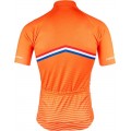 NIEDERLANDE 2022 Radtrikot kurzarm (langer RV)-Radsport-National-Team