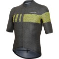 Pixel Super Light Radtrikot kurzarm grau/neongelb Pixel Super Light Radtrikot kurzarm grau/neongelb
