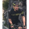 Pixel Super Light Radtrikot kurzarm grau/neongelb Pixel Super Light Radtrikot kurzarm grau/neongelb