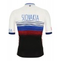 SLOWAKEI 2019 Kurzarmtrikot (langer Reißverschluss)-Radsport-National-Team SLOWAKEI 2019 Kurzarmtrikot (langer Reißverschluss)-Radsport-National-Team