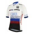 SLOWAKEI 2019 Kurzarmtrikot (langer Reißverschluss)-Radsport-National-Team SLOWAKEI 2019 Kurzarmtrikot (langer Reißverschluss)-Radsport-National-Team