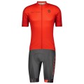 RC TEAM Trägerhose kurz grau/rot RC TEAM Trägerhose kurz grau/rot