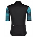 GRAVEL 10 Radtrikot kurzarm schwarz/blaugrün