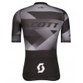RC Premium CLIMBER Radtrikot kurzarm schwarz/weiß