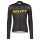 RC PRO Radtrikot langarm schwarz/gelb
