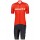 RC PRO Radsport-Set (Kurzarmtrikot+Trägerhose) rot/schwarz