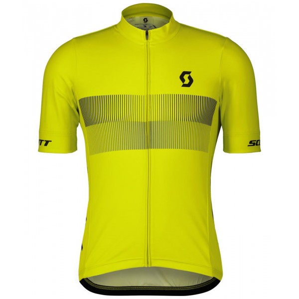 RC TEAM 10 Radtrikot kurzarm gelb/schwarz