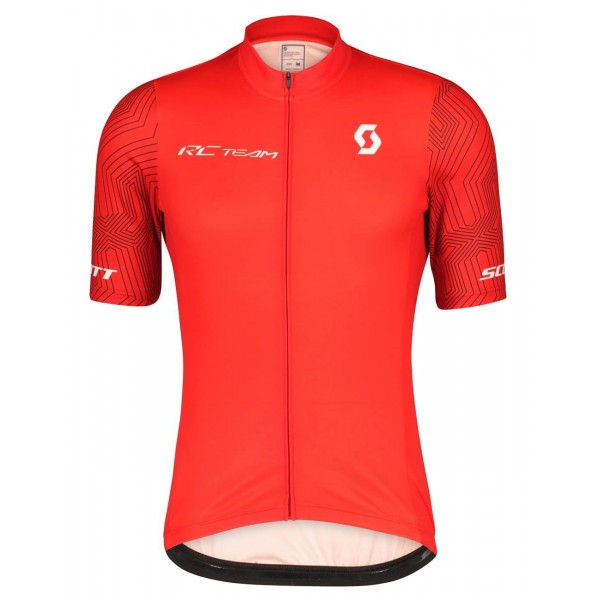 RC TEAM 10 Radtrikot kurzarm rot/weiß RC TEAM 10 Radtrikot kurzarm rot/weiß